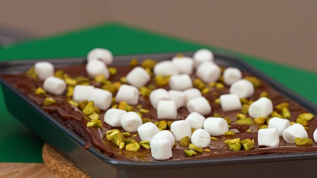 Marshmallow-Brownies Marshmallow-Brownies