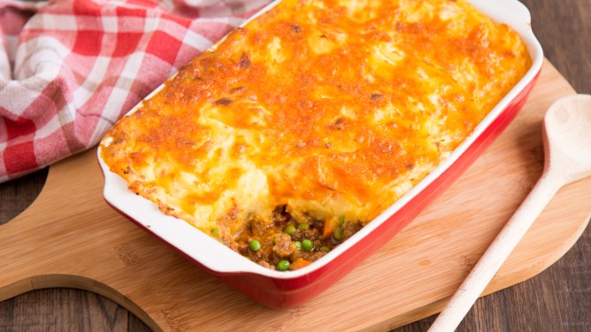 Shepherd’s Pie: Kartoffel-Hack-Auflauf aus Großbritannien Shepherd’s Pie: Kartoffel-Hack-Auflauf aus Großbritannien